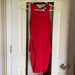 Red dress